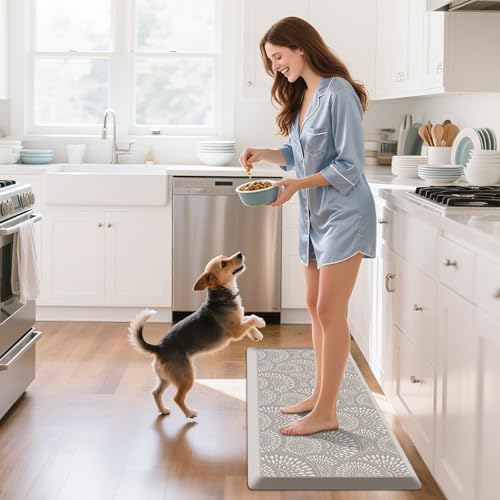 Mattitude 4/5 Inch Kitchen Mat, Waterproof Non-Slip Standing Mats and Rugs
