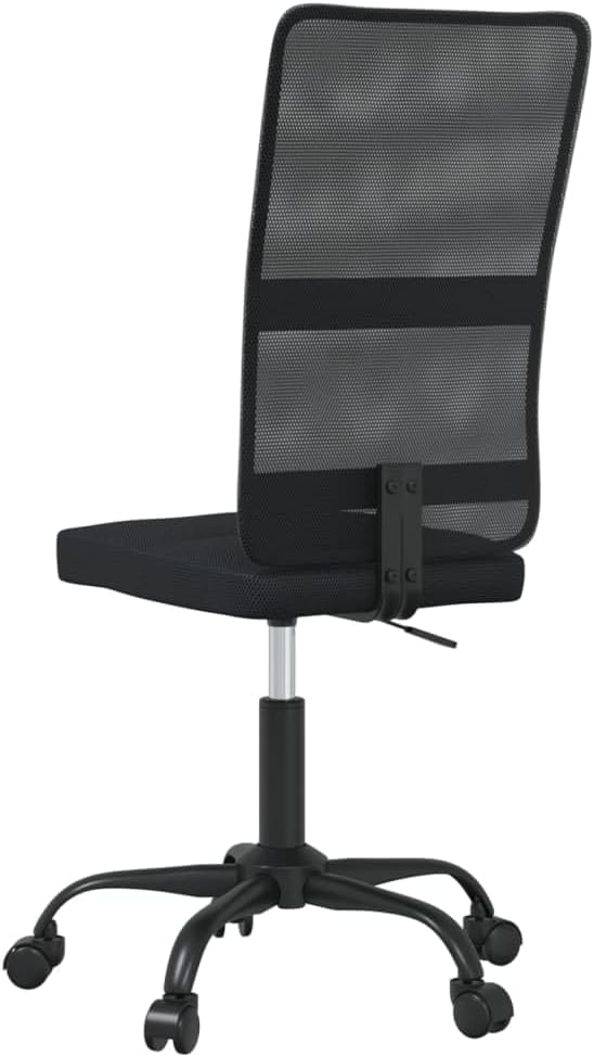 Modern Mesh Office Chair with Breathable Fabric and Adjustable Height for Comfortable Desk Seating, Ergonomic Swivel Task Chair with Smooth Rolling Casters