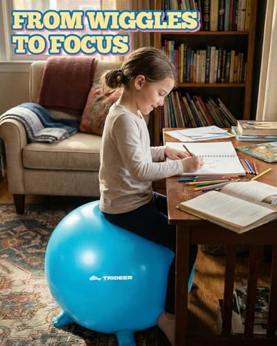 Trideer Flexible Seating for Classroom, Yoga Ball Chairs for Kids