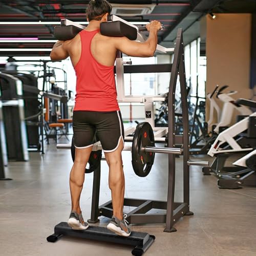 Kipika Versatile Calf Raise Bar, Heavy Duty Steel Standing Calf-raise Stand