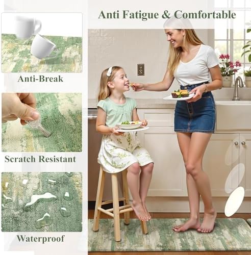 Collive Anti Fatigue Mats for Kitchen Floor Abstract Kitchen Mats for Floor