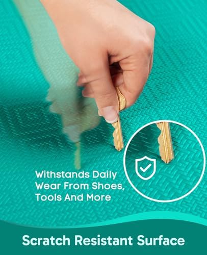 Ophanie Kitchen mats for Floor, 3/4 inch Thick, Kitchen Rugs, 20x39 Anti Fatigue Standing Cushioned Mat,Waterproof,Comfort Ergonomic mat for Office, Home,Sink with 99+ Pairs of Anti-Slip Bottom Ridges