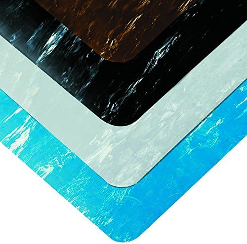Aviditi Marble Sof-Tyle Grande Anti-Fatigue Mat, 2' X 8', Walnut (MAT205WA)