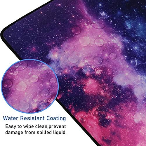 Gaming Mouse Pad,31.5x15.7x0.12 inch Waterproof Computer Keyboard Mouse Mat