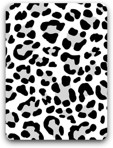Small Mouse Pad, Mini Mouse Pad 6 x 8 Inch, Thick Rubber Waterproof Mouse Mat, Cute Mousepad for Women Men Kids Wireless Mouse Mini Laptops Keyboard Tray Home Office Travel, Black White Dots