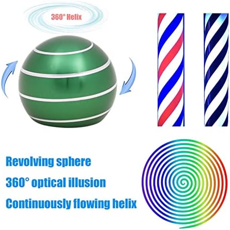 Desk-Fidget-Toys for Kinetic-Toy: Cool-Gadgets Cool-Stuff for Kid Children Teen Adult, Spinning 180 Seconds, Stress Relief Toy for Optical-Illusion Gift for Office School Home Women Men Christmas