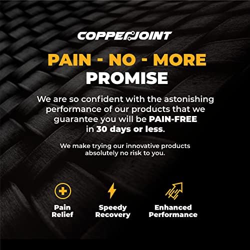 CopperJoint Rotator Cuff Shoulder Brace, Adjustable Wrap Support, One Size