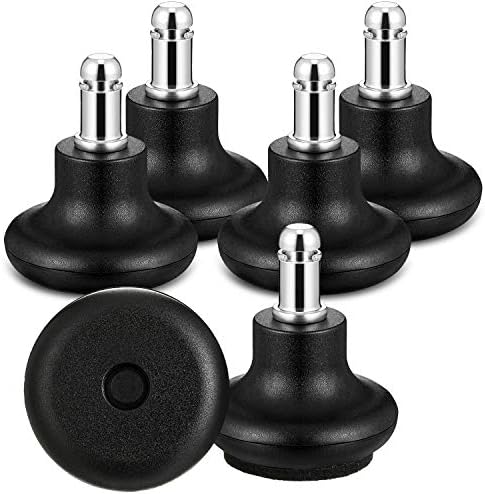 Outus 5 Pieces Bell Glides Replacement Office Chair Wheels Stopper