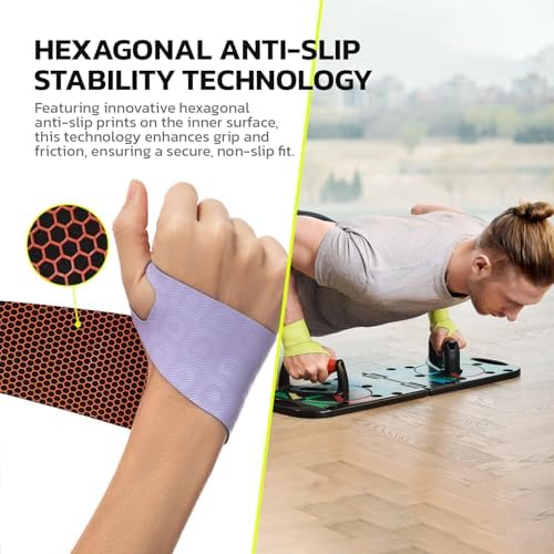 aoFIT Adjustable Wrist Brace for Pain Relief, Carpal Tunnel & Tendonitis Support – Ergonomic Compression, Breathable & Anti-Slip Design, Fits Left & Right Hand, Ideal for Sports, Gaming & Office Use