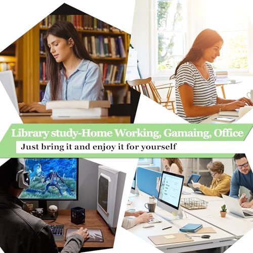 BamLue Keyboard Wrist Rest, BamLue Memory Foam Pad Set for Easy Typing & Pain Relief for Laptop, Office & Home, Ergonomic Sets for Keyboard, Gel Mouse Wrist Rest, Smooth Fiber Cushion Wrist Support