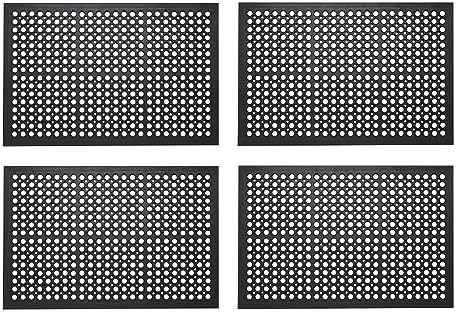 Envelor 4 Pack Anti Fatigue Bar Mat, Kitchen Floor Door Mat, 24 x 36 in