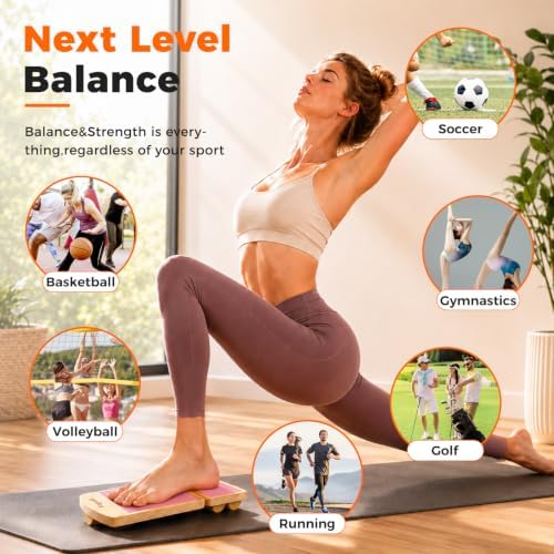 Adjustable Balance Board for Ankle Strengthening & Stability