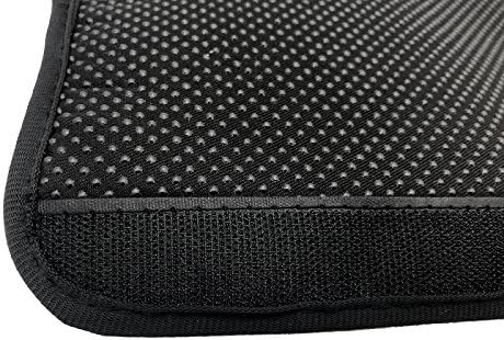 Wanty 2 Pieces Home Office Polyester Removable Durable Machine Washable Office Chair Armrest Slipcovers Covers Protect Armrests (Black)