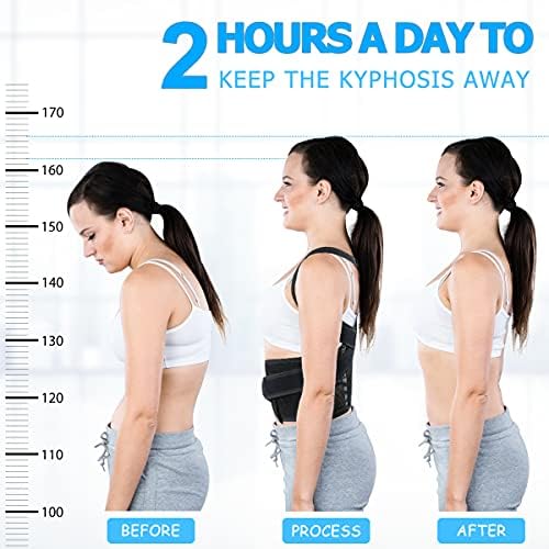 Posture Corrector for Men&Women - Back Brace for Lumbar Support and Upright - Breathable Back Straightener Back Corrector X-Large(37-42 Inches)