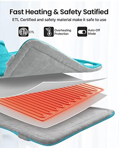 RENPHO Heating Pad for Neck and Shoulders and Back, FSA Eligible HSA