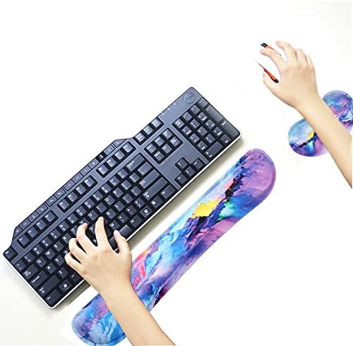 Keyboard Wrist Rest Pad and Mouse Wrist Support Wrist Rest Set