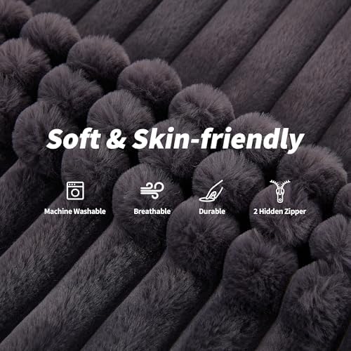 Hobestluk Adult Bean Bag Chair 3 in 1 Convertible Large Bean Bag Sofa