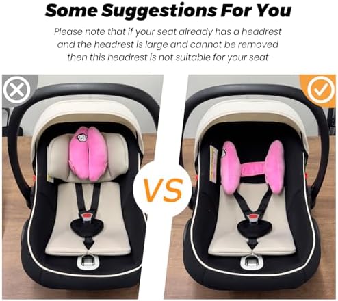Baby Head Neck Support Pillow for Car Seat,Stroller,U-Shape Travel Pillow