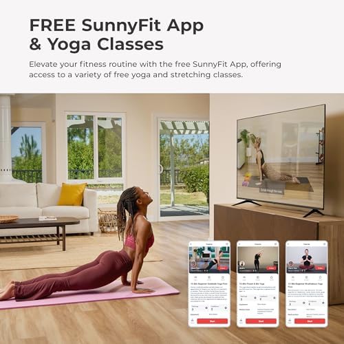 Sunny Health & Fitness Exercise Yoga Mats - Non-Slip Support for Home & Gym