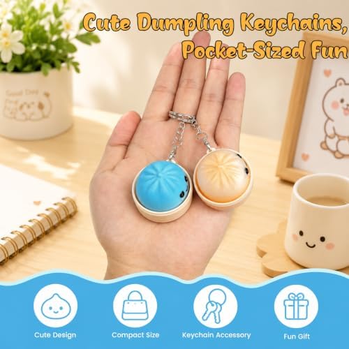 24PCS Dumpling Clicker , Fidget Toys for Party Favors & Gift Bags