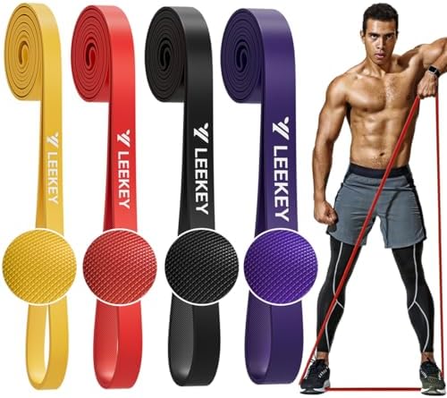 LEEKEY Resistance Bands Set for Pull Up Assistance & Exercise