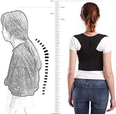 Hunback Orthotics Invisible Adult Students Correct Straight Back Delicate Belt(Small)