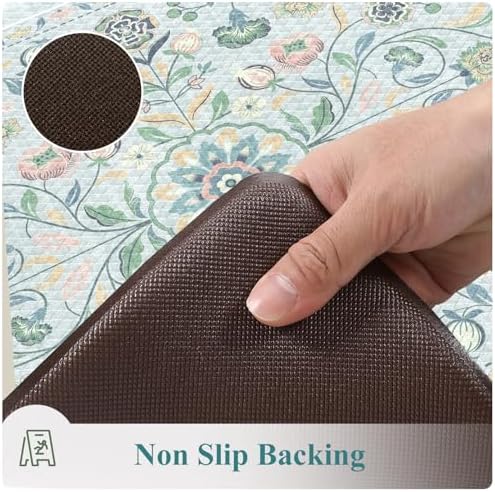 KIMODE Anti Fatigue Kitchen Mats for Floor,Cushioned Kitchen Rugs Sets of 2