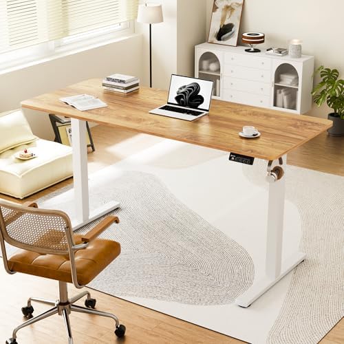 55"x24" Standing Desk, Height Adjustable Sit-Stand for Home Office