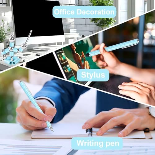 Fidget Pens Gifts for Teen Boys: Fathers Dad Gifts Office Desk Accessories for Men Women, Unique Birthday Gift for Teenage Girls, Cool Gadget Stuff Stress Relief Toys for Adults Office Worker Desk Toy