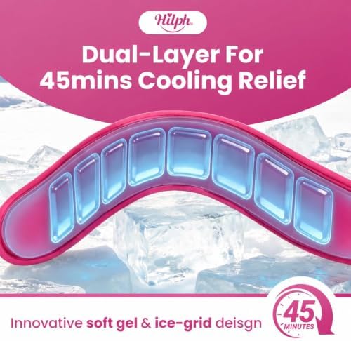 Hilph Neck Ice Pack Wrap, 45-Min Cooling for Tonsillectomy & Sore Throat