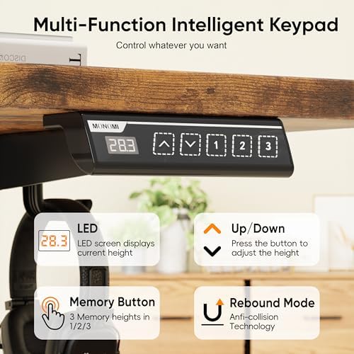 Monomi 79" Large Electric Standing Desk,Height Adjustable for Two-Person