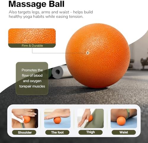 5 in 1 Foam Roller Set for Muscle Recovery & Deep Tissue Massage