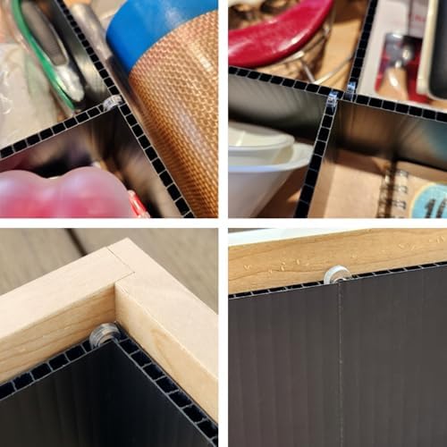 DRAWER DADDY Customizable Grid Drawer Dividers, Cut to Fit Organizer
