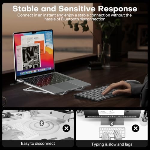 OMOTON Wired Keyboard and Mouse Combo for Mac(MacOS 11.3+),Easy Plug & Play