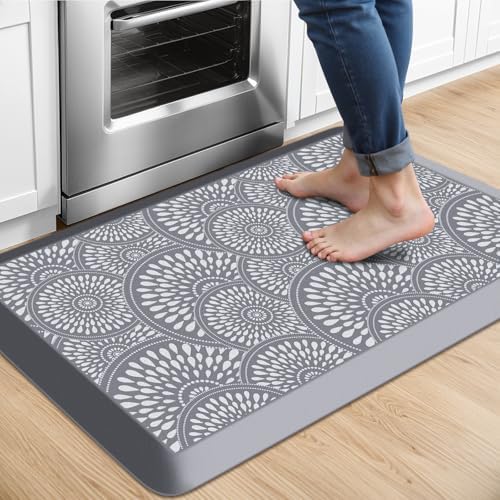 Mattitude 4/5 Inch Kitchen Mat, Waterproof Non-Slip Standing Mats and Rugs