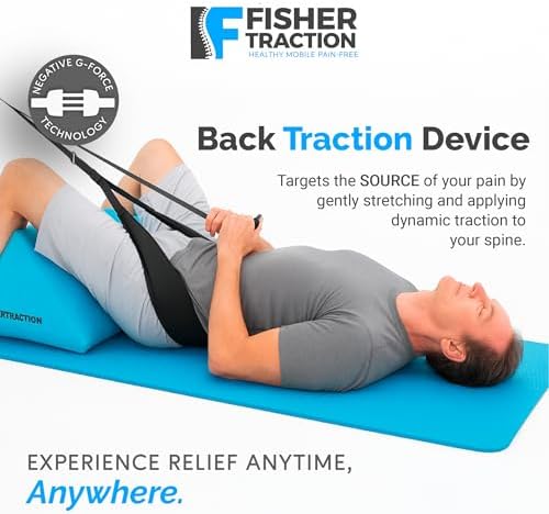 Fisher Traction Patented Lumbar Traction Device (Under 230 lbs)
