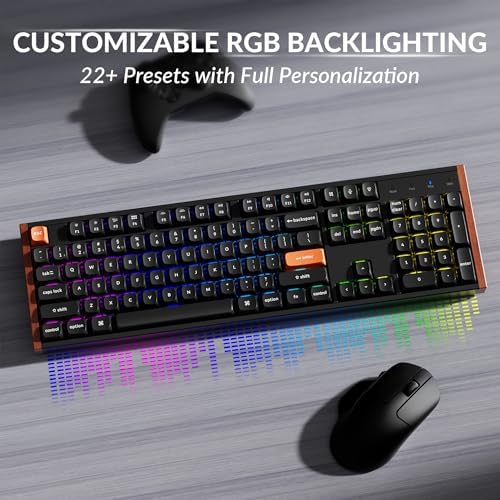 Keychron K10 HE Full-Size Hall Effect Keyboard Wireless, Rapid Trigger