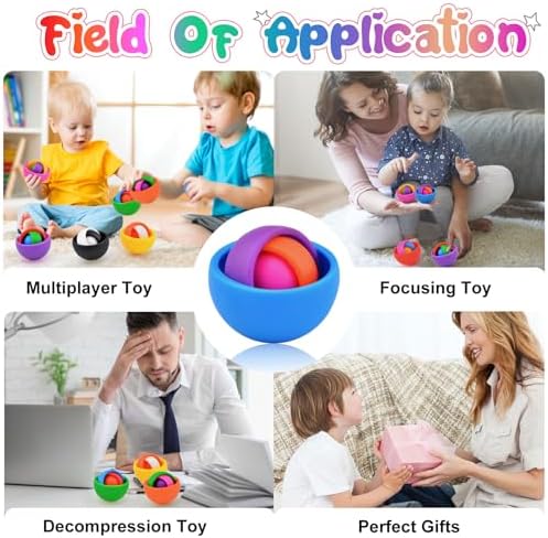 Fidget Toys Kids Pack, Fidget Spinner Set for Adults, Sensory Toys Boys Girls Teens Christmas Stocking Stuffers Party Favors, ADHD Autism Stress Relief Finger Toys, Gift for New Year