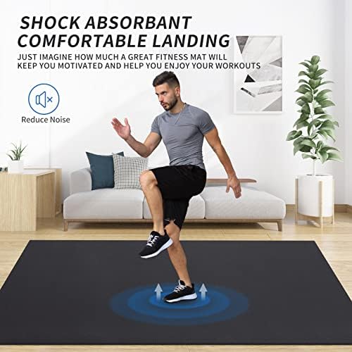MRO Extra Large Exercise Mat 8'x4.5'/7'x4.5'/6'x4.5'(7mm)