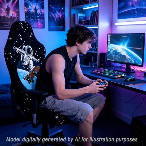 Gaming Chair Covers, 3D Printing Stretch Fit Scratch Resistant