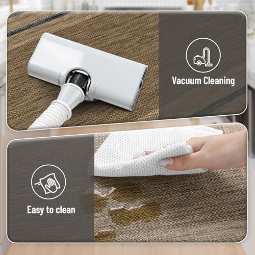 KIMODE Anti Fatigue Mats for Kitchen Floor,Farmhouse Kitchen Rugs Sets of 2