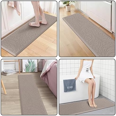 Kitchen Mat Cushioned Anti-Fatigue Comfort Standing Mat Rug for Home,Office
