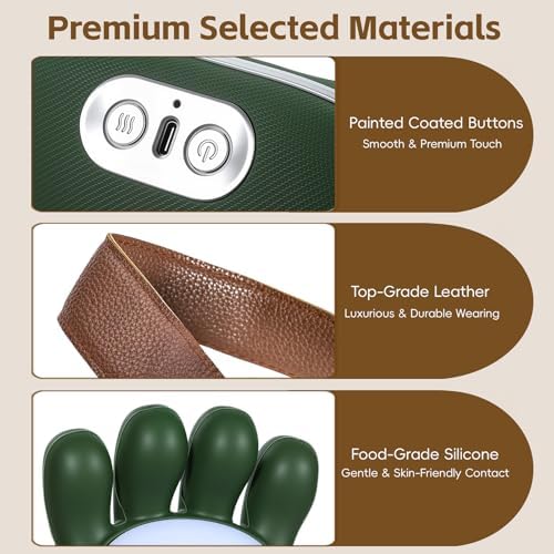 Neck Massager with Heat, Relieves Muscle Stiffness & Fatigue