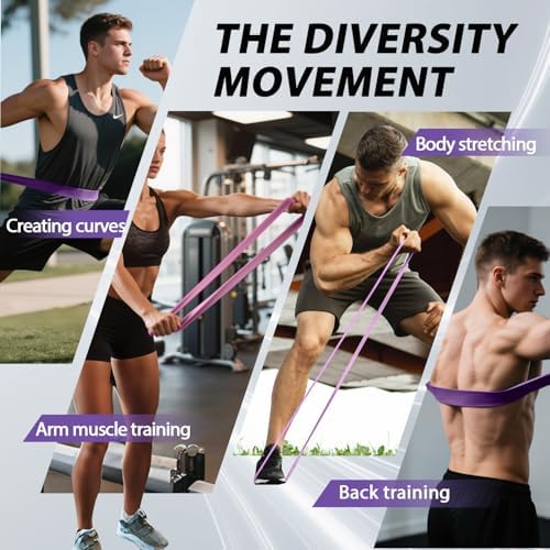 LEEKEY Resistance Bands Set for Pull Up Assistance & Exercise