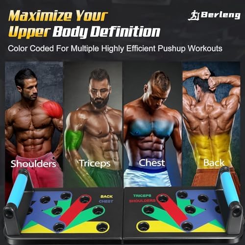 Push Up Board,Foldable Pushup Board for Man,Portable 30 in 1 Push Up Bar