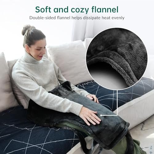 Snailax Heating Pad for Neck & Shoulders and Back, FSA Eligible, 24 x 33