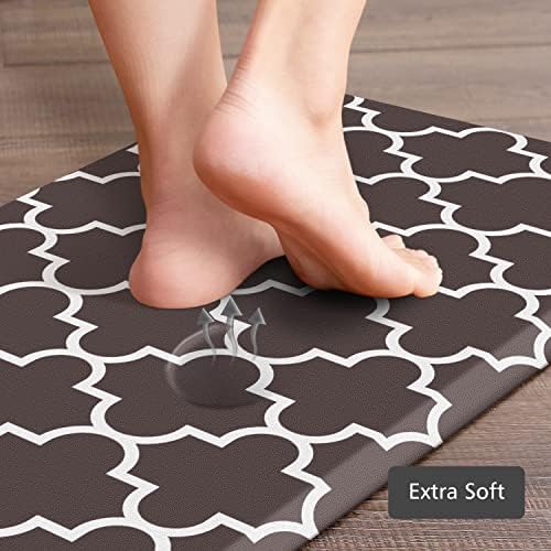 KMAT Kitchen Mat Set of 2,Cushioned Anti-Fatigue Kitchen Mats for Floor