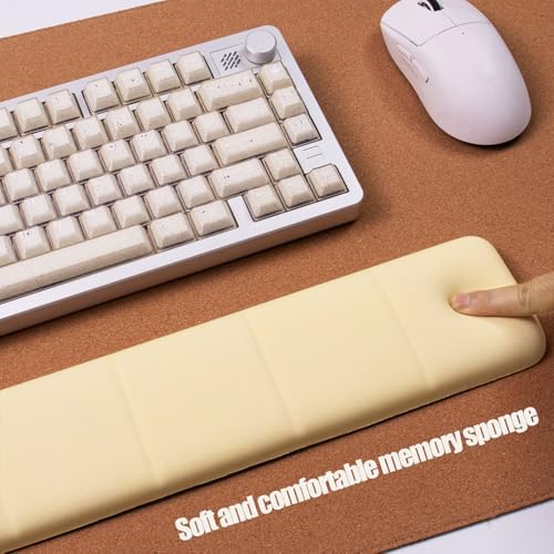Memory Foam Ergonomic Keyboard Wrist Rest for Laptop & Mac