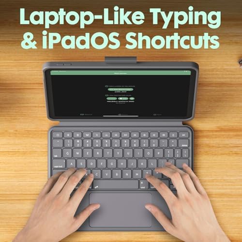 Wireless Magnetic Keyboard Case for iPad 10th Generation