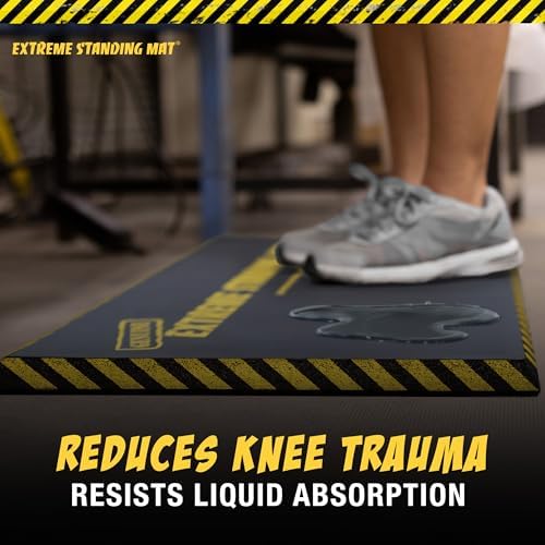Standing Mat Industrial Anti-Fatigue for Work, 18" x 36" x 1"